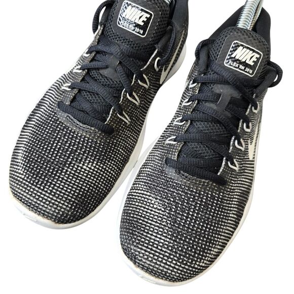 Nike Flex RN 2018 Women's 8 Black Running Sneakers AA7408-001 - Picture 5 of 10